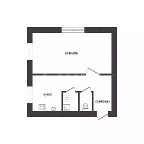 Продается 1-комн. квартира, 30,5 м²