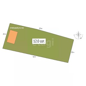 Продается участок, 12 сот.