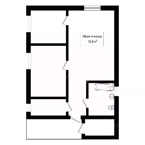 Продается 1-этажный дом, 96 м²