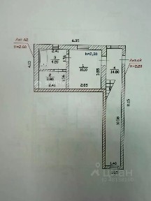 Продается 2-этажный дом, 73,9 м²