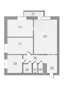 Продается 3-комн. квартира, 63,7 м²