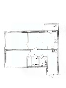 Продается 2-комн. квартира, 58,6 м²