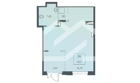 Сдается помещение свободного назначения, 48,5 м²