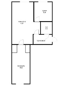 Сдается 2-комн. квартира, 40 м²