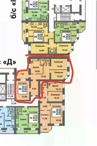 Продается 3-комн. квартира, 95,4 м²