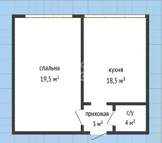 Продается 1-комн. квартира, 45 м²