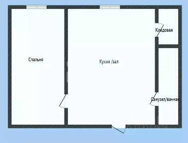 Продается 1-комн. квартира, 60 м²