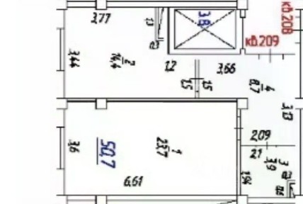 Продается 1-комн. квартира, 50,7 м²
