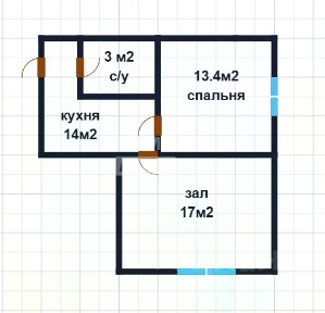 Продается 2-комн. квартира, 47 м²