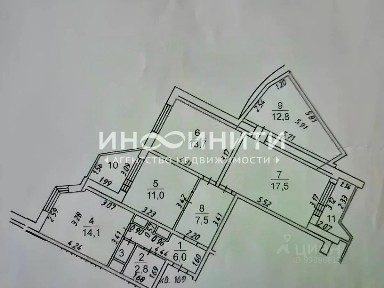 Продается 3-комн. квартира, 86,5 м²