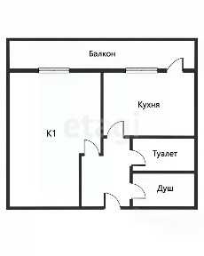 Продается 1-комн. квартира, 33,8 м²