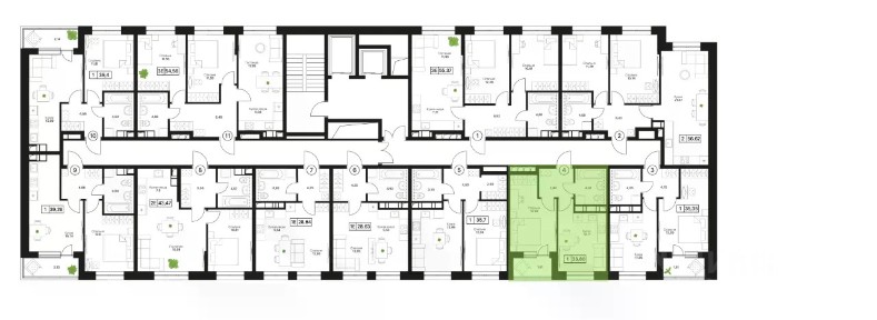 Продается 1-комн. квартира, 33,8 м²