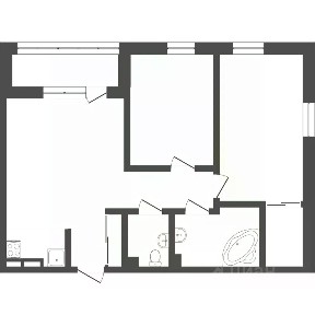 Продается 2-комн. квартира, 72,1 м²