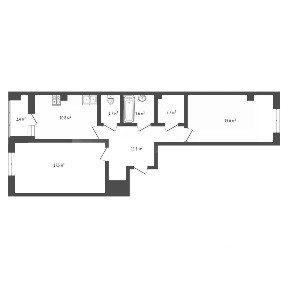 Продается 2-комн. квартира, 63,3 м²