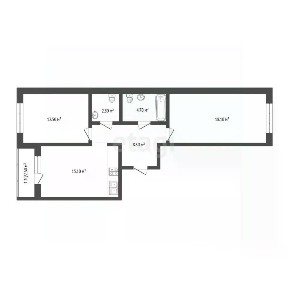 Продается 2-комн. квартира, 61,8 м²