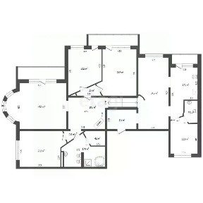Продается 5-комн. квартира, 238,8 м²