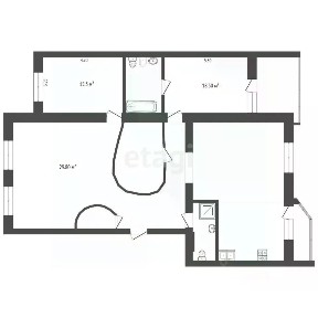 Продается 3-комн. квартира, 150 м²