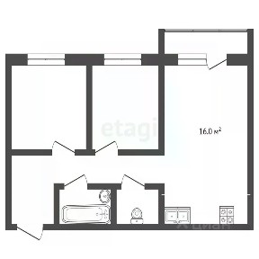 Продается 2-комн. квартира, 68,7 м²