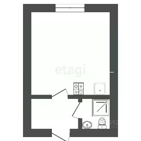 Продается студия, 20 м²