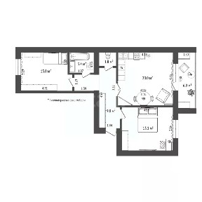Продается 2-комн. квартира, 61,1 м²