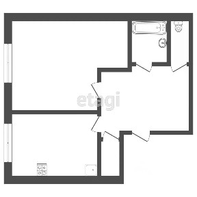 Продается 1-комн. квартира, 38,1 м²
