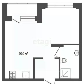 Продается 2-комн. квартира, 53 м²