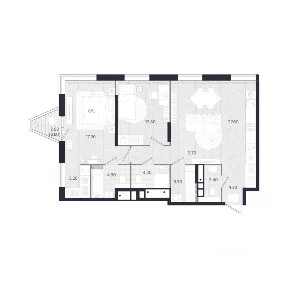 Продается 2-комн. квартира, 81,8 м²