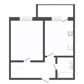 Продается 1-комн. квартира, 53 м²