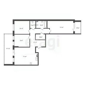 Продается 3-комн. квартира, 83,6 м²