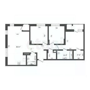 Продается 3-комн. квартира, 92 м²