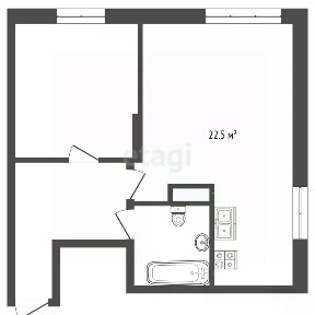 Продается 1-комн. квартира, 47 м²