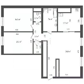 Продается 3-комн. квартира, 102,5 м²