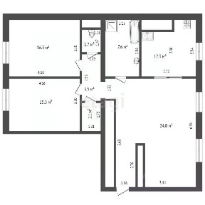 Продается 3-комн. квартира, 102,5 м²