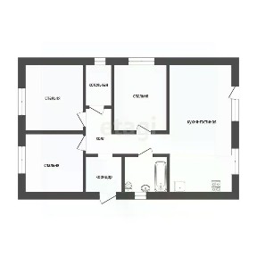 Продается 1-этажный дом, 90 м²