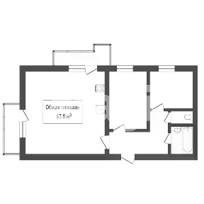 Продается 3-комн. квартира, 62,6 м²