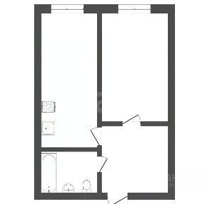 Продается 1-комн. квартира, 34,4 м²
