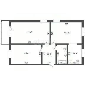Продается 3-комн. квартира, 61,6 м²