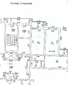 Продается 2-комн. квартира, 57,8 м²