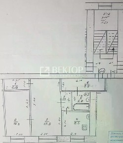 Продается 2-комн. квартира, 44,5 м²