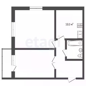 Продается 2-комн. квартира, 60 м²