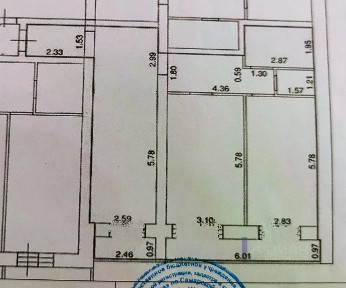 Продается 2-комн. квартира, 83,4 м²