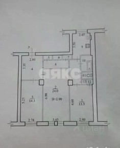 Продается 3-комн. квартира, 84,1 м²