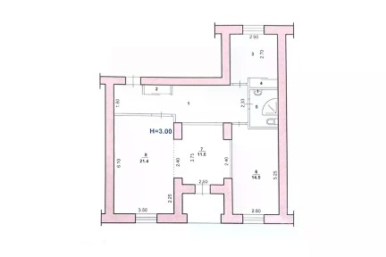 Продается 3-комн. квартира, 76,9 м²