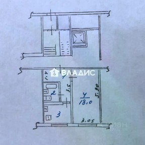 Продается 1-комн. квартира, 34,7 м²