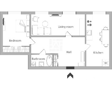 Сдается 2-комн. квартира, 68 м²