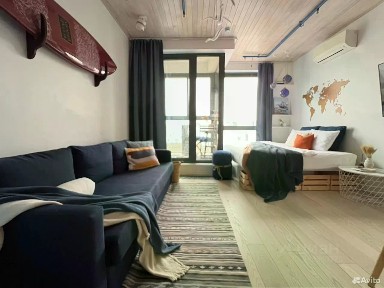 Сдается апартаменты-студия, 34 м²