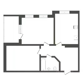 Продается 2-комн. квартира, 56,6 м²