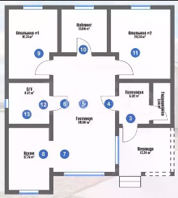 Продается 1-этажный дом, 177 м²