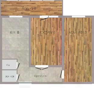 Продается 2-комн. квартира, 59,3 м²