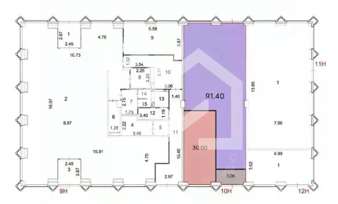 Сдается помещение свободного назначения, 30 м²